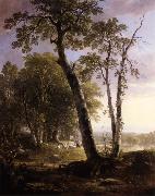 Asher Brown Durand Landscape Composition,Afternoon,in the woods France oil painting artist